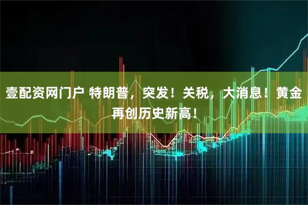壹配资网门户 特朗普，突发！关税，大消息！黄金再创历史新高！